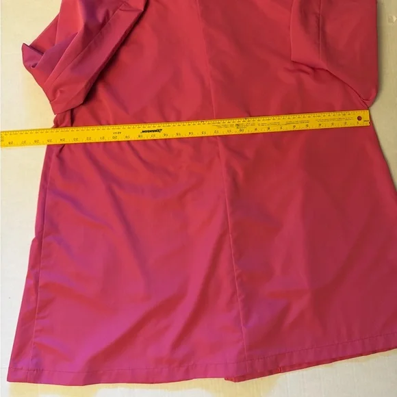 Cinzia Rocca Due Women's Pink Light Over Coat Jacket made in Italy Sz-16.S14